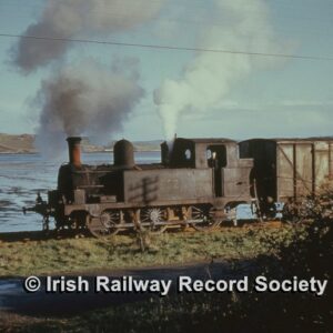CIÉ steam locomotive No. 552 working a sugar-beet train at Courtmacsherry, Co. Cork, 30th December 1960 © IRRS Archive