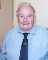 Les at IRRS HQ Dublin, on the occasion of his final visit to Ireland from Australia in September 2017.